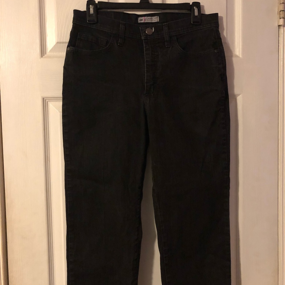 Lee Classic fit “Mom” style jeans
